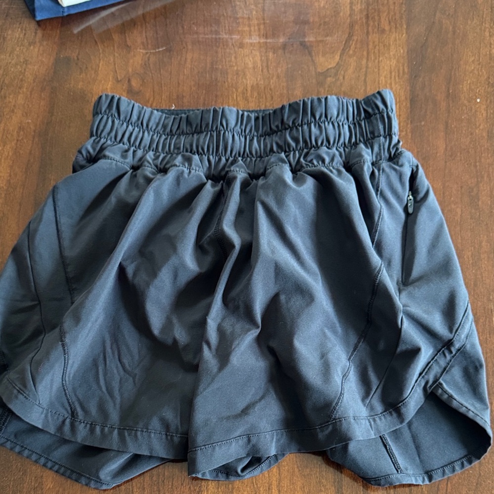 Womens Black Lululemon Shorts